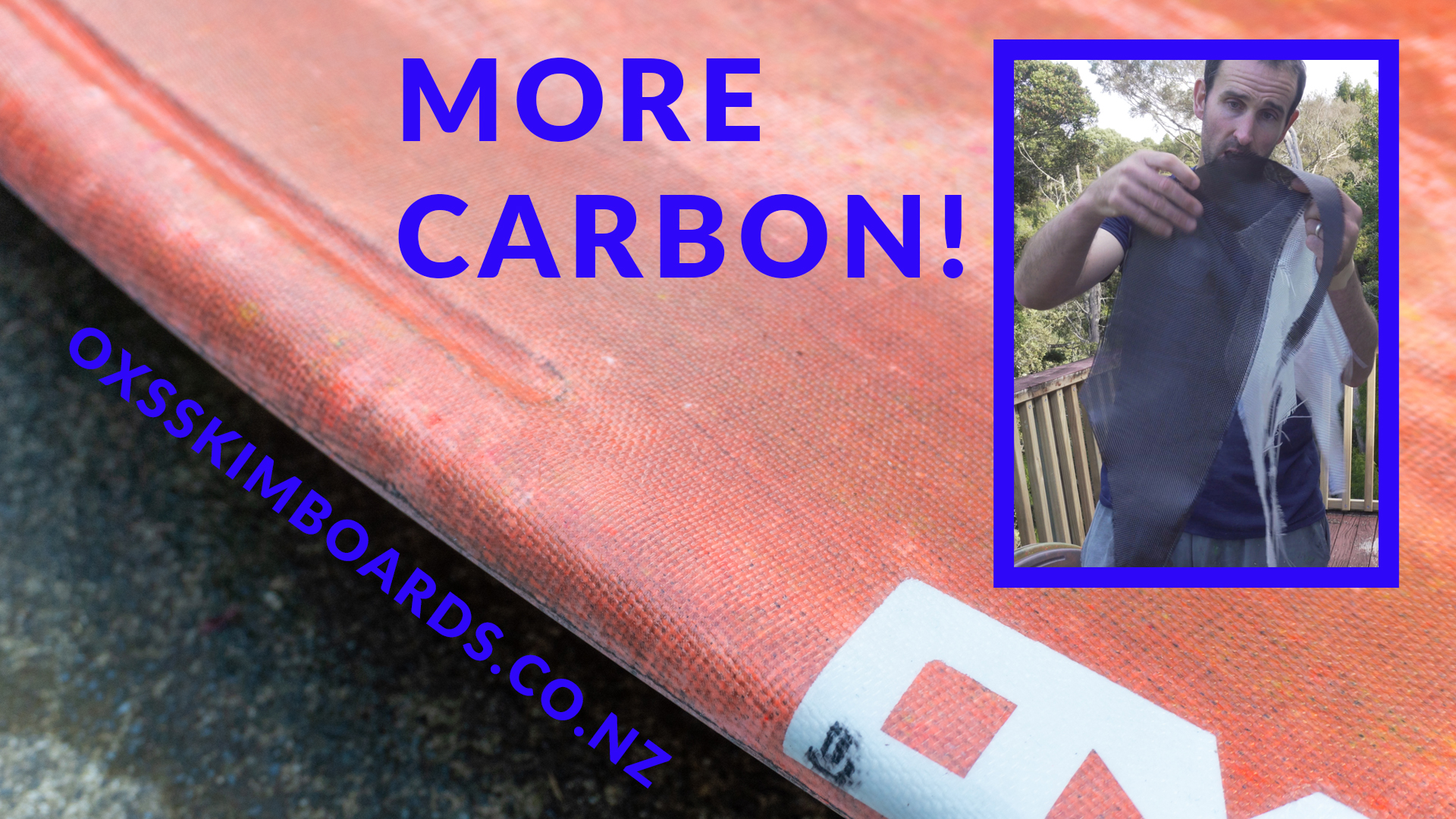 Carbon 150 – More Carbon In Your Skimboard